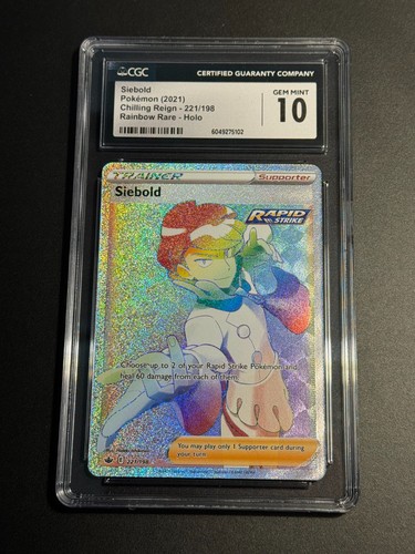 Siebold graded CGC 10 for sale on eBay