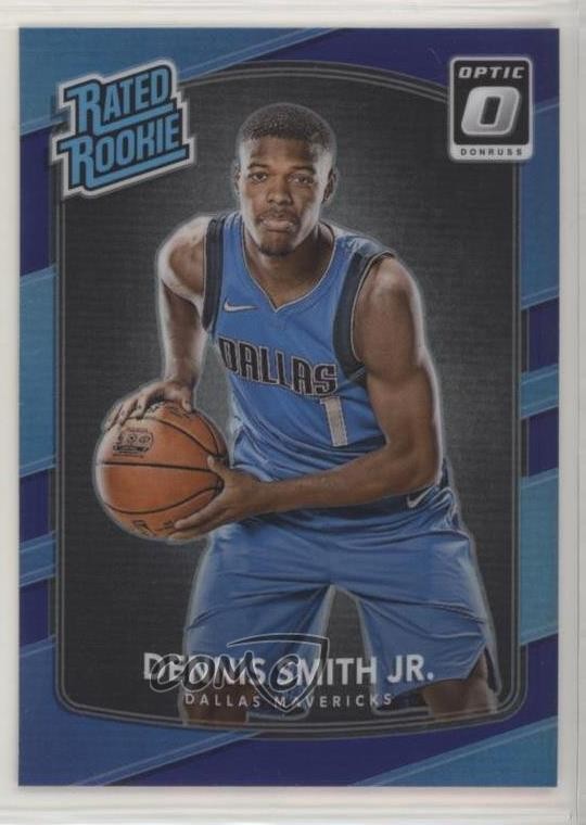 2017-18 Panini Donruss Optic Rated Rookie Purple Prizm Dennis Smith Jr #192 5h0