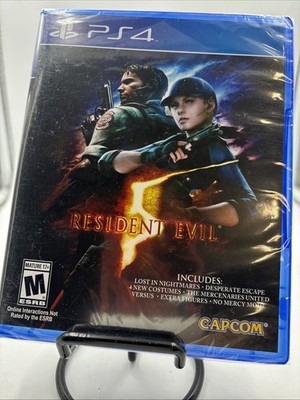   Resident Evil 5 PS4 Game (2016 Third-Person Shooter Survival NEW SEALED