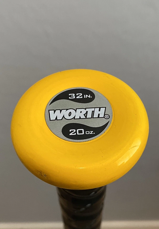 Bate de softbol juvenil Worth YB454 32’’ pulgadas/20 OZ. Foto 4 de 4