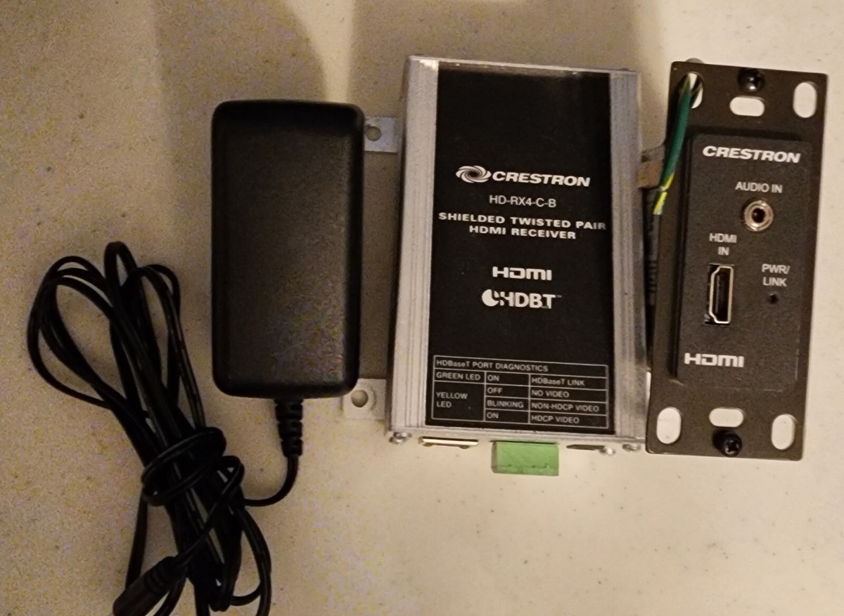 Extender Crestron HD-EXT4-C-B – 4K HDMI Su HDBaseT Con Audio – Usato Come Nuovo