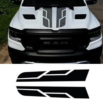 Vinyl-Streifenaufkleber Sport Motorhaube passend f??r Dodge Ram 1500 2500 3500