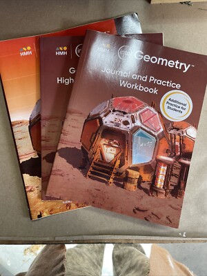 Into Geometry: HMH 3 Book Support Set Lot. Practice Book, Assessment, Planning