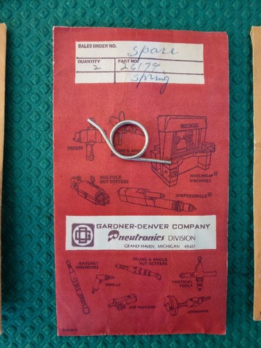 Lot A Of New Cooper Gardner Denver Co. Wire Wrap Tool Gun Bit different Parts - Picture 4 of 9