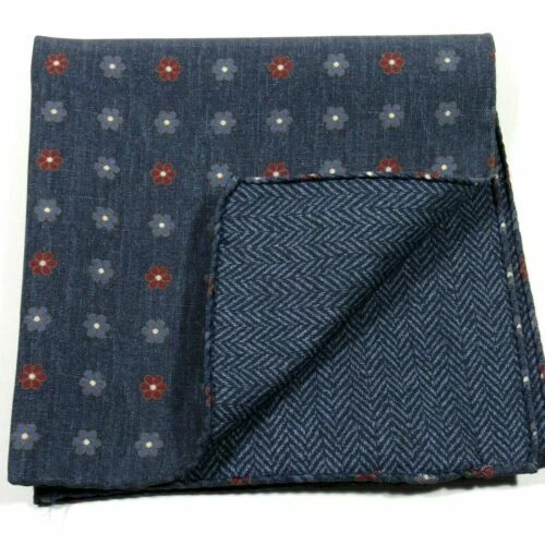 Black Brown 1826 Plaids & Checks Handkerchiefs for Men