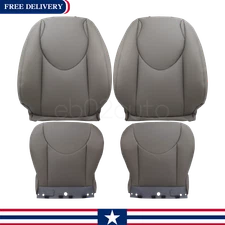 Toyota RAV4 Fits 2006 -2012 Front Left Right Ash Gray Leather Seat Covers Perf.