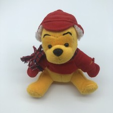 Vintage Winnie The Pooh Plush Winter scarf  hat