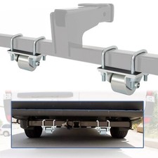 Universal Trailer Towing Hitch Mount Rollers For 2.5 Hitch Bars Fifth Wheel Rv