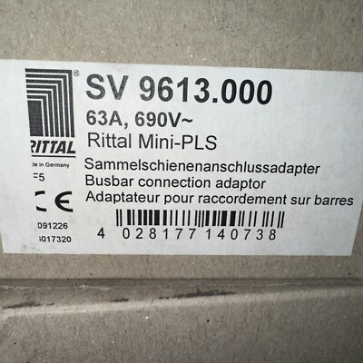 Rittal SV 9613.000 Mini-PLS Anschlussadapter SV9613.000 -unused-