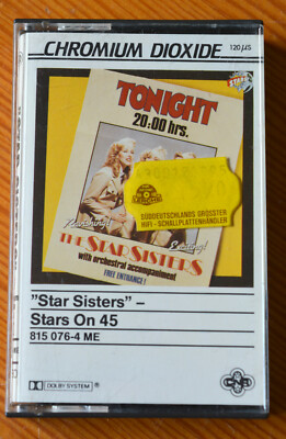 Musikkassette STAR SISTERS - Stars On 45 - Tonight 20:00 (CNR) MC Cassette Tape