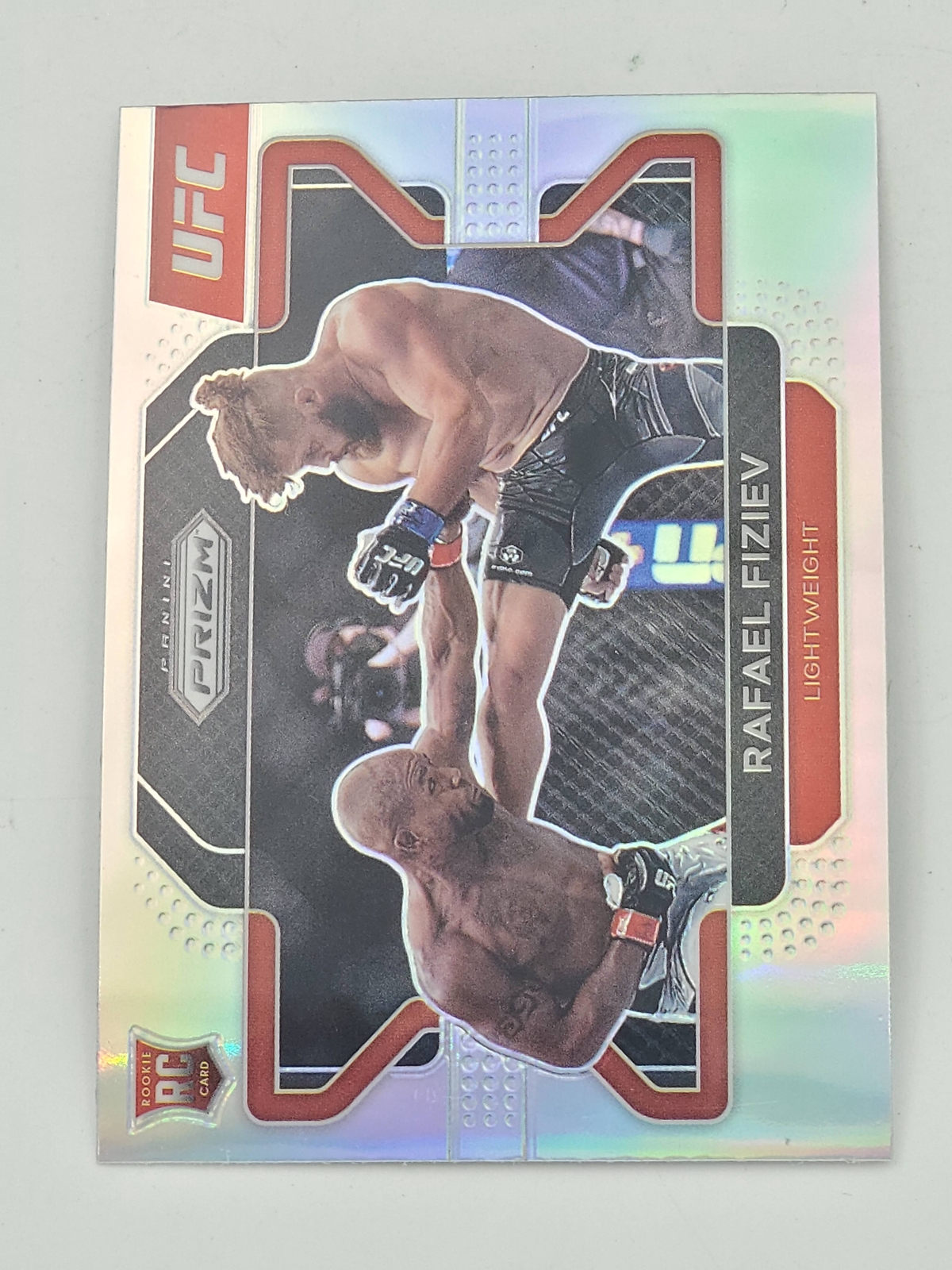 2022 Panini Prizm UFC #98 Rafael Fiziev Silver