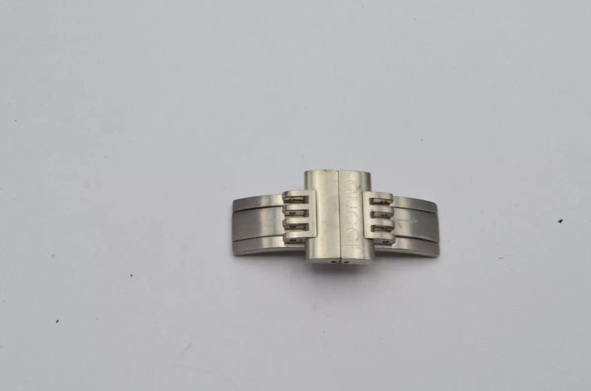 Gucci Steel Bracelet 17mm Folding Clasp Deployment Clasp Stainless Steel