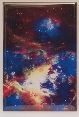 Tarantula Nebula Magnet 2''x3'' Refrigerator Locker Space Universe Planet Stars