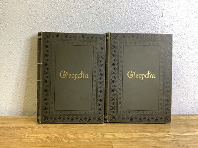 Cleopatra - Vol 1 & 2  - Georg Ebers - 1896 Translated By Mary J. Safford