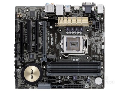 FOR  ASUS Z97m-plus motherboard LGA1150 DDR3  M-ATX 32G VGA+HDMI+DVI test OK
