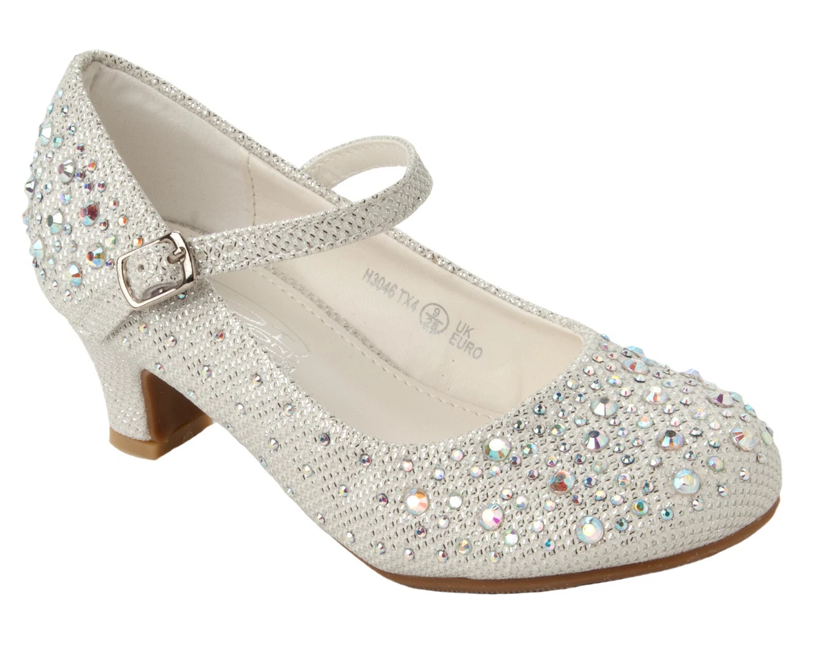 Girls white bridesmaid shoes cheap