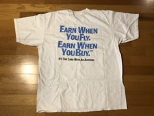 VTG XL Southwest Airlines Visa Credit Card With Altitude Plane Jet Gildan Shirt