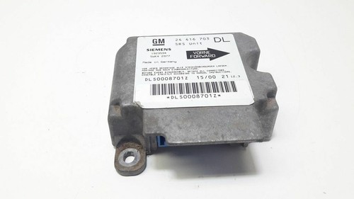 Opel Astra G 2000 Airbagsteuergerät 24416703 UST34397
