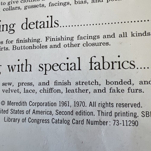 Vintage B H Gardens Sewing Book 1970 HC 5 Ring Binder Illustrated Hobby Craft - Picture 8 of 19