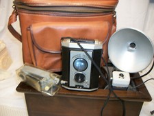 Vintage Brownie Reflex Synchro Model Camera Eastman Kodak Lot