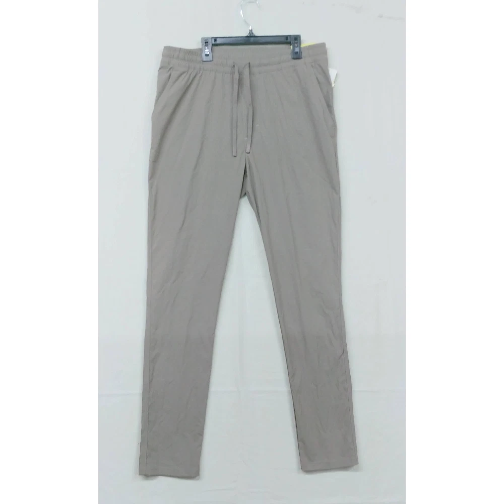 All in Motion Ripstop Pants Men's Small Brown Pull On Drawstring Quick Dry