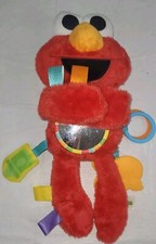 Bright Starts Sesame Street Elmo with Mirror, Tags, Teethers Travel Buddy
