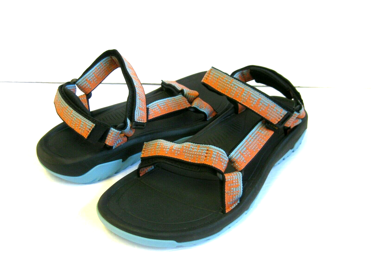 NEW TEVA men\'s hurricane xlt 2 sandal in atmosphere carrot/blue mirage Teva Men main image 2
