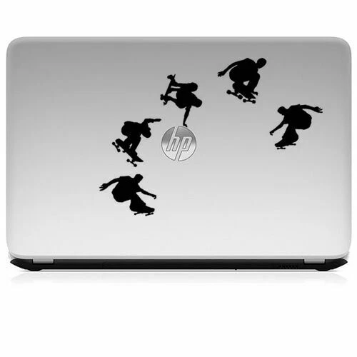 Skating Skateboard Boys Skater Kids Decal Sticker for Macbook Laptop Car Window - Image 4 of 4