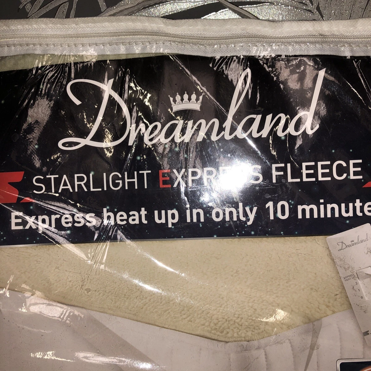 Starlight Express Fleece Electric Heated Blanket with Control Throw SINGLE  | eBay