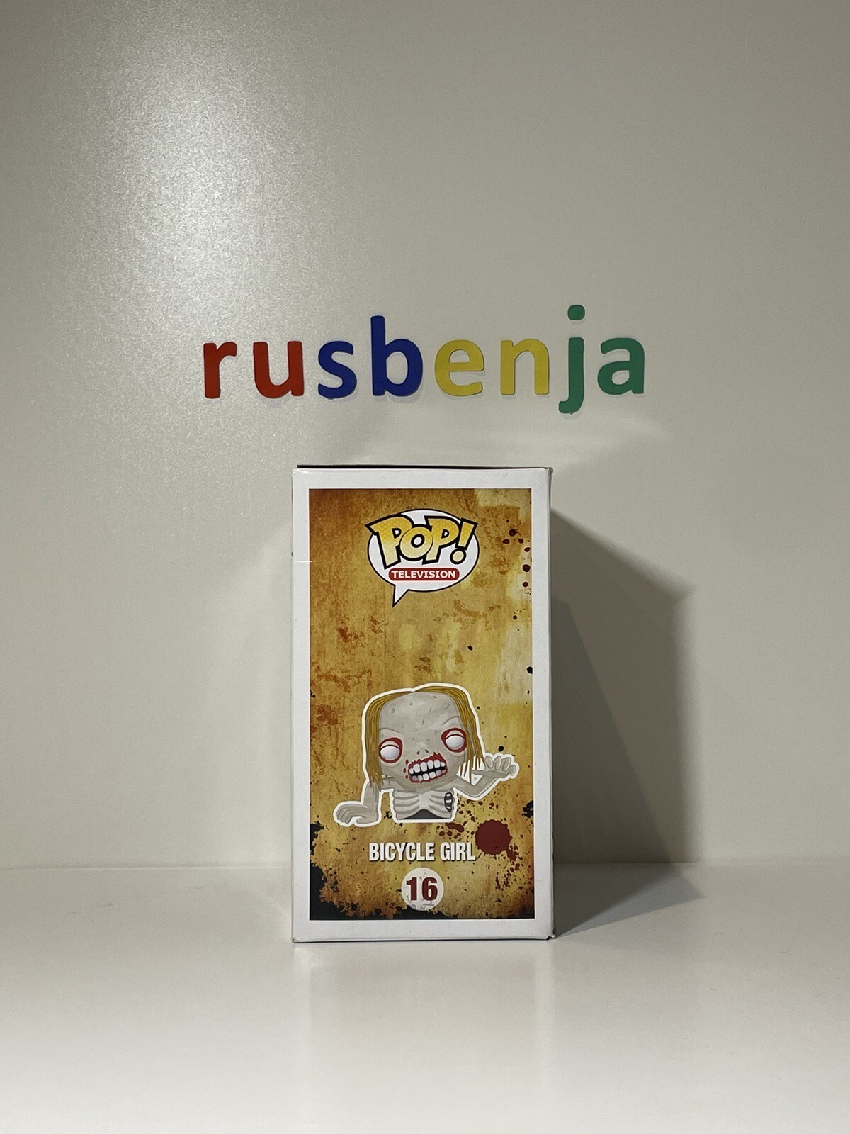 Funko Pop! TV Bicycle Girl Walker The Walking Dead 16 eBay