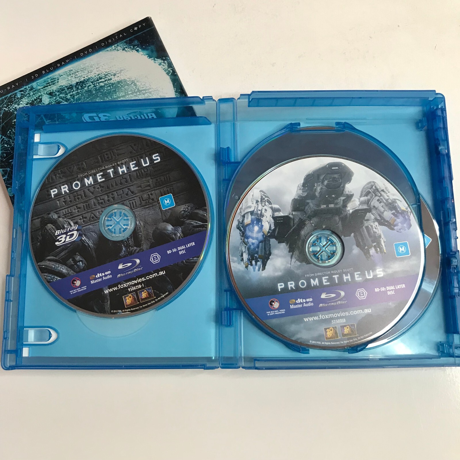 Prometheus 4 Disc Collection Blue ray DVD 2012 | eBay