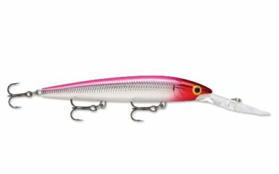 Rapala Down Deep Husky Jerk 14 - Pink Clown - 5 1/2'' 13/16 oz Diving Lure