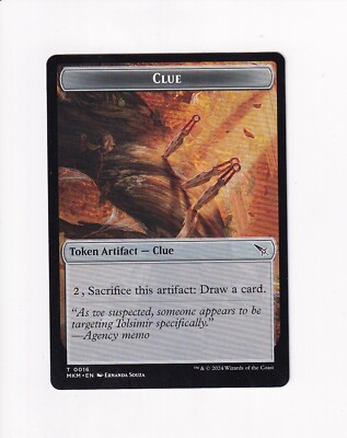 mtg murders at karlov manor clue cards Magic The Gathering - Murders at Karlov Manor - Magnifying Glass