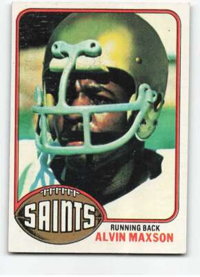 1976 Topps #83 Alvin Maxson EX Excellent Saints 115520