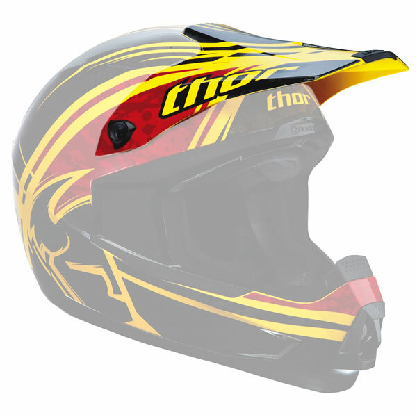 THOR MX Motocross Visor Kit for Quadrant Splatter Kids Helmet