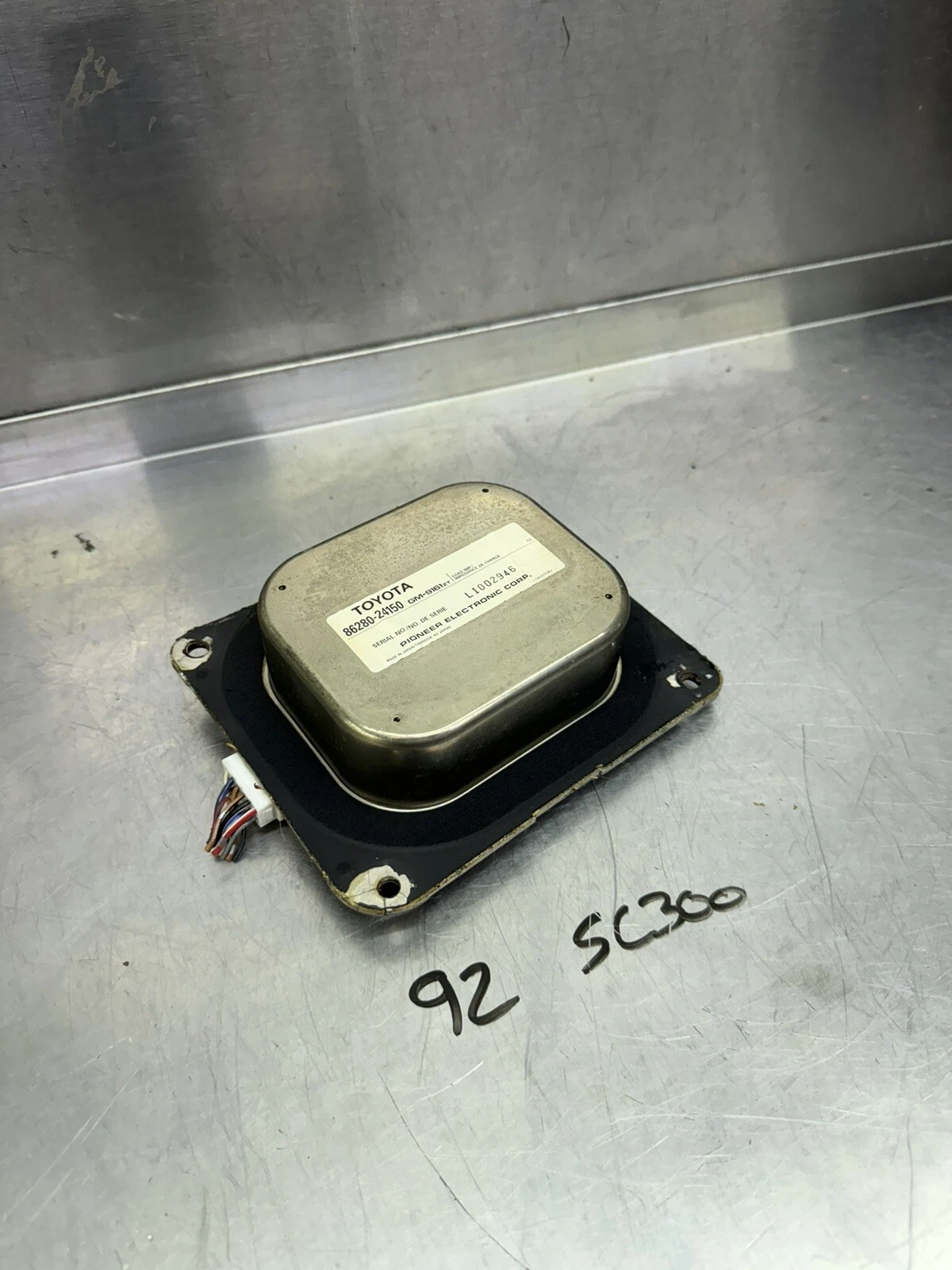 92-94 LEXUS SC400 Sc300 COUPE SOUND AUDIO SYSTEM SPEAKER AMPLIFIER PIONEER OEM