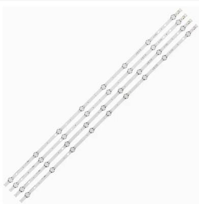 Set 4 Led Streifen Tv Vestel 43 Drt Uhd A/B Ves430qndl2d Toshiba 43lv3a63db