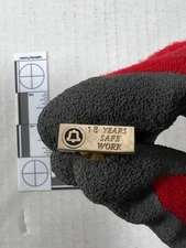 Bell System 15 Years Safe at Work AT&T Telephone Company lapel pin