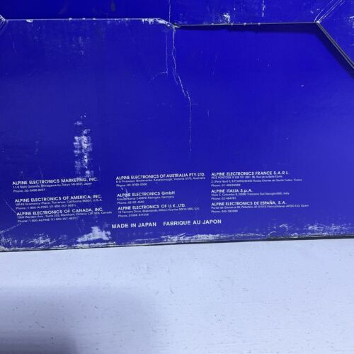 ALPINE XM Radio/Changer System XMA-T200RF Remote CD Changer Controller Brand New - Picture 6 of 6