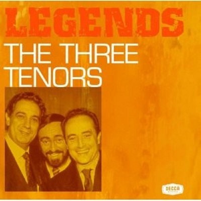 JOSE CARRERAS - LEGENDS-THE THREE TENORS  CD PAVAROTTI DOMINGO CARRERAS NEU 