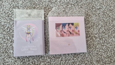 Sailor Moon Kosmos 3 Münzen Notizblock & Haftnotizen Konvolut 2