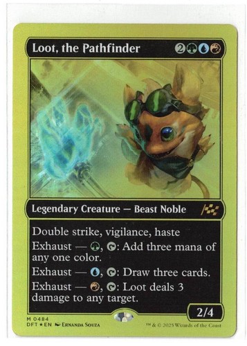 FOIL JAPANESE LOOT, THE PATHFINDER (SHOWCASE) Aetherdrift DFT
