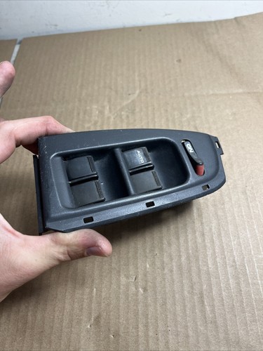 1996 1997 98 99 00 Honda Civic Sedan Driver Window Control Switch & Bezel M15816 - Picture 3 of 7