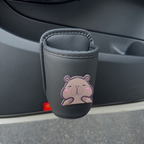 Capybara Étagère à Boissons Voiture Panda Support Coupe Voiture Porte-Gobelet Automobile - Photo 3/21