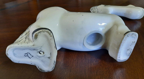 Contemporary Ceramic Horse Bank, Made in Italy, 9"H x 11"L - Picture 3 of 3
