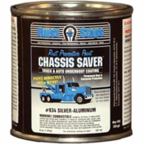 Chassis Saver Paint Stops and Prevents Rust Sliveraluminum 8 Oz Can