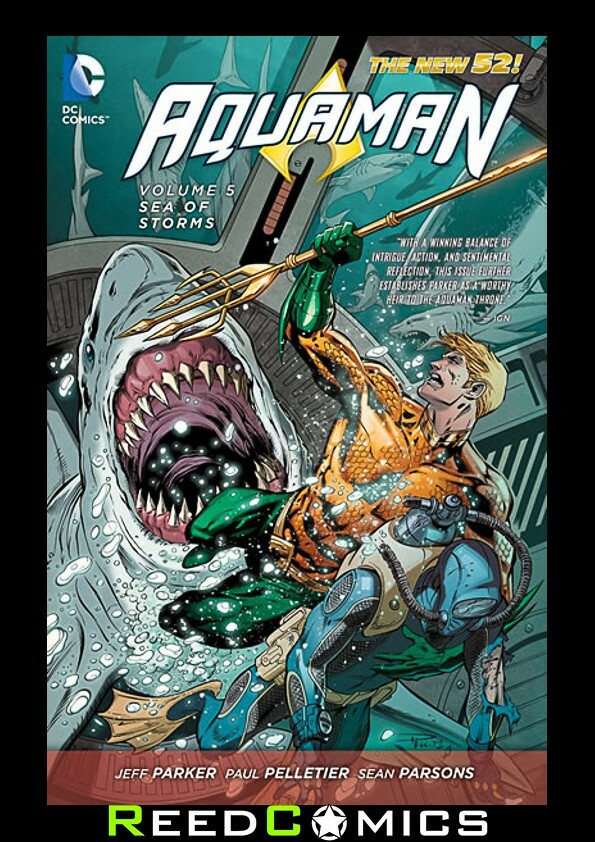 AQUAMAN VOLUME 5 SEA OF STORMS GRAPHIC NOVEL Collects (2011) #26-32, Annual #2