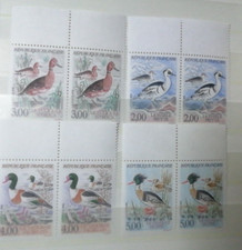 FRANCE 1993 SERIE TIMBRES 2785-2788 NEUF XX LUXE PAR PAIRE - CANARDS PROTEGES