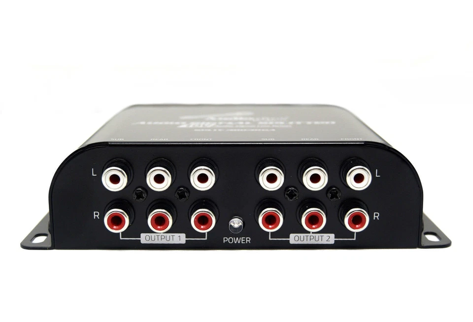 3 Way Cross Over Line Driver Split-3003 Audiopipe Audio Signal Splitter - Image 4 of 4