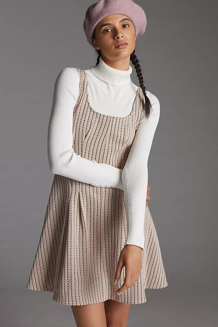 maeve jacquard mini dress Anthropologie Maeve Jacquard Mini Dress size S new